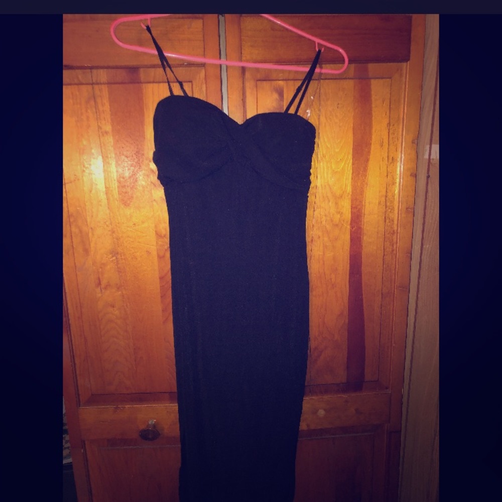 Black Spaghetti strap dress